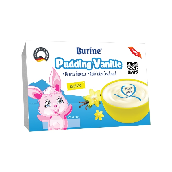 Pudding Burine là sản phẩm giàu dinh dưỡng được sản xuất từ sữa, chứa nhiều dưỡng chất cần thiết cho bé
