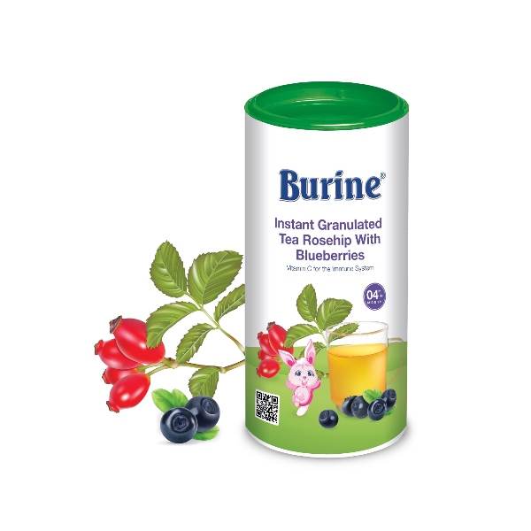 Trà cốm hoa quả Burine với 6 hương vị trái cây