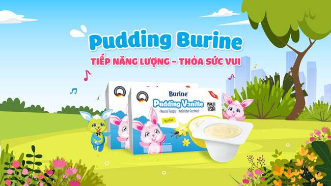 pudding Burine thơm ngon